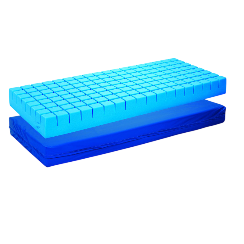 Matelas anti-escarres (gaufrier)